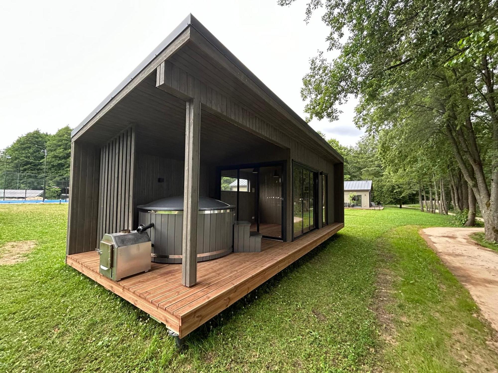 Ignalinos Pliazo Klubas Villa Ngoại thất bức ảnh